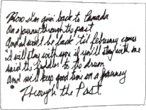 "Journey Through The Past" lyrics (edit)from original LP lyrics poster insert[©1973 Reprise Records - image Nº24]